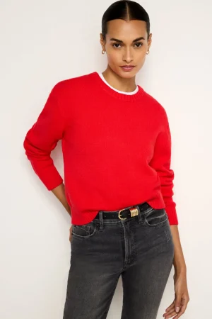 Good American Sweaters<COZY CREWNECK Grenadine003