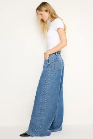 Good American Wide Leg<EXTREME WIDE JEANS Indigo682