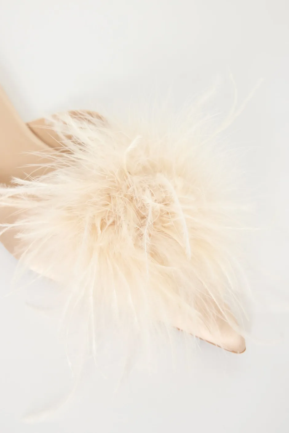 Good American Shoes<FEATHER FLATS Champagne005