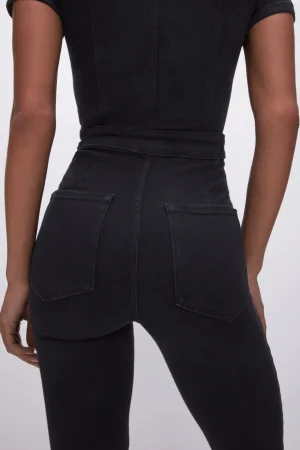 Good American Bootcut & Flare | Jumpsuits<FIT FOR SUCCESS BOOTCUT JUMPSUIT Black001