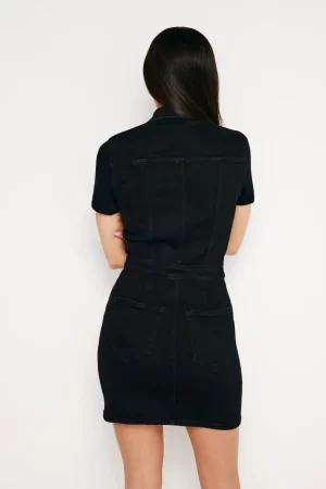 Good American Dresses<FIT FOR SUCCESS MINI DRESS Black099