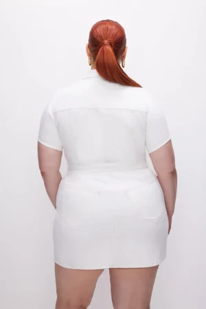 Good American Dresses<FIT FOR SUCCESS MINI DRESS White001