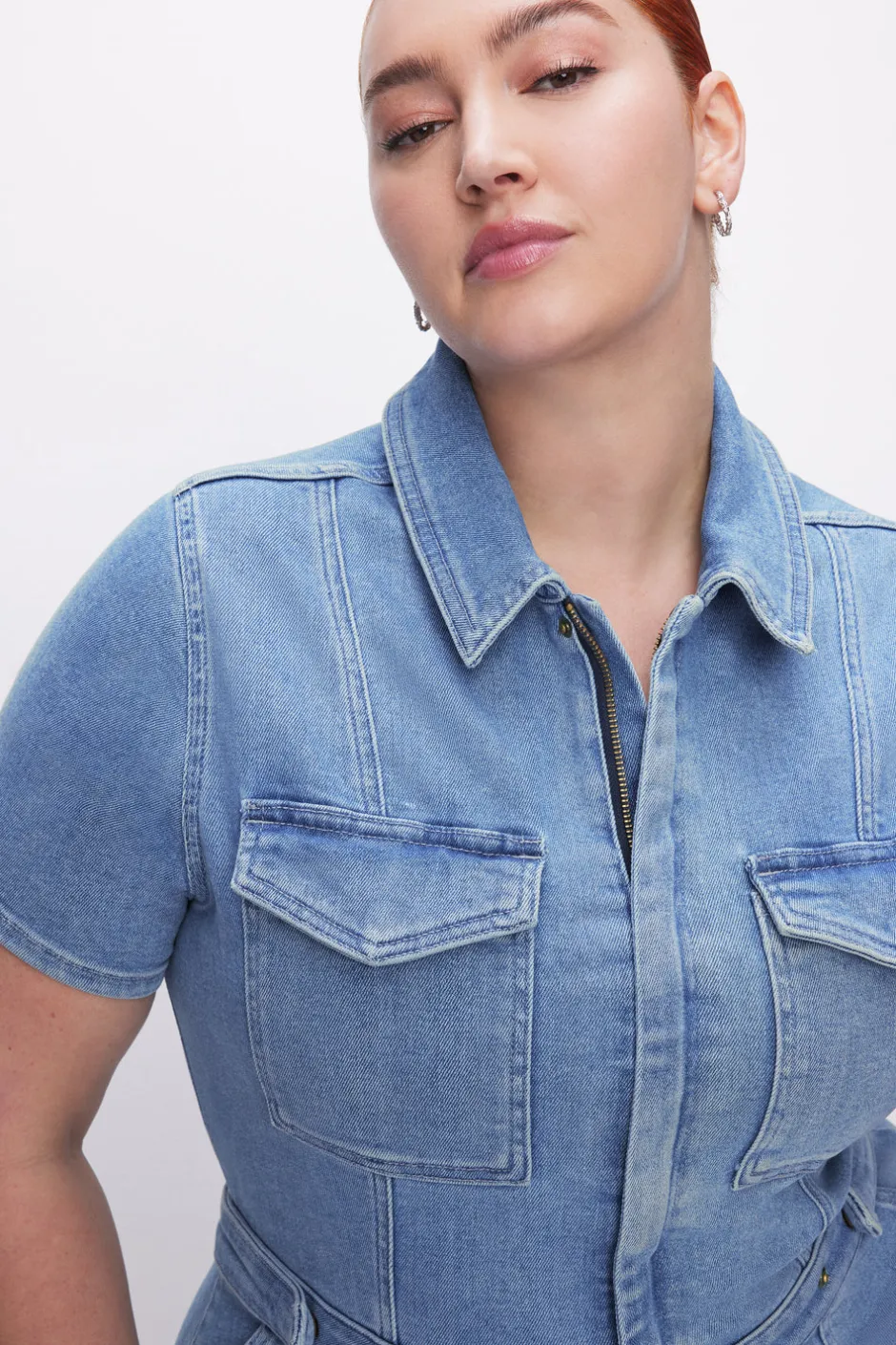 Good American Jumpsuits<FIT FOR SUCCESS PALAZZO JUMPSUIT Blue274