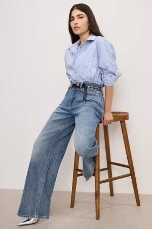 Good American Relaxed<GOOD EASE PETITE RELAXED JEANS Indigo575