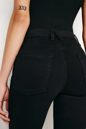 Good American Skinny | Cropped Denim<GOOD LEGS SKINNY CROPPED JEANS Black001