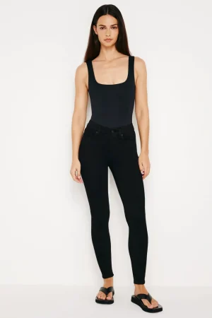 Good American Skinny<GOOD LEGS SKINNY JEANS Black001