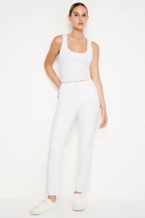 Good American Straight<GOOD LEGS STRAIGHT JEANS White037