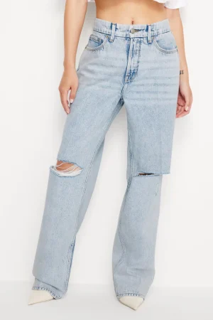 Good American Relaxed<GOOD PETITE ’90s JEANS Blue542