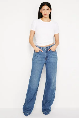 Good American Relaxed | High-Rise<GOOD ’90s RELAXED JEANS Blue541