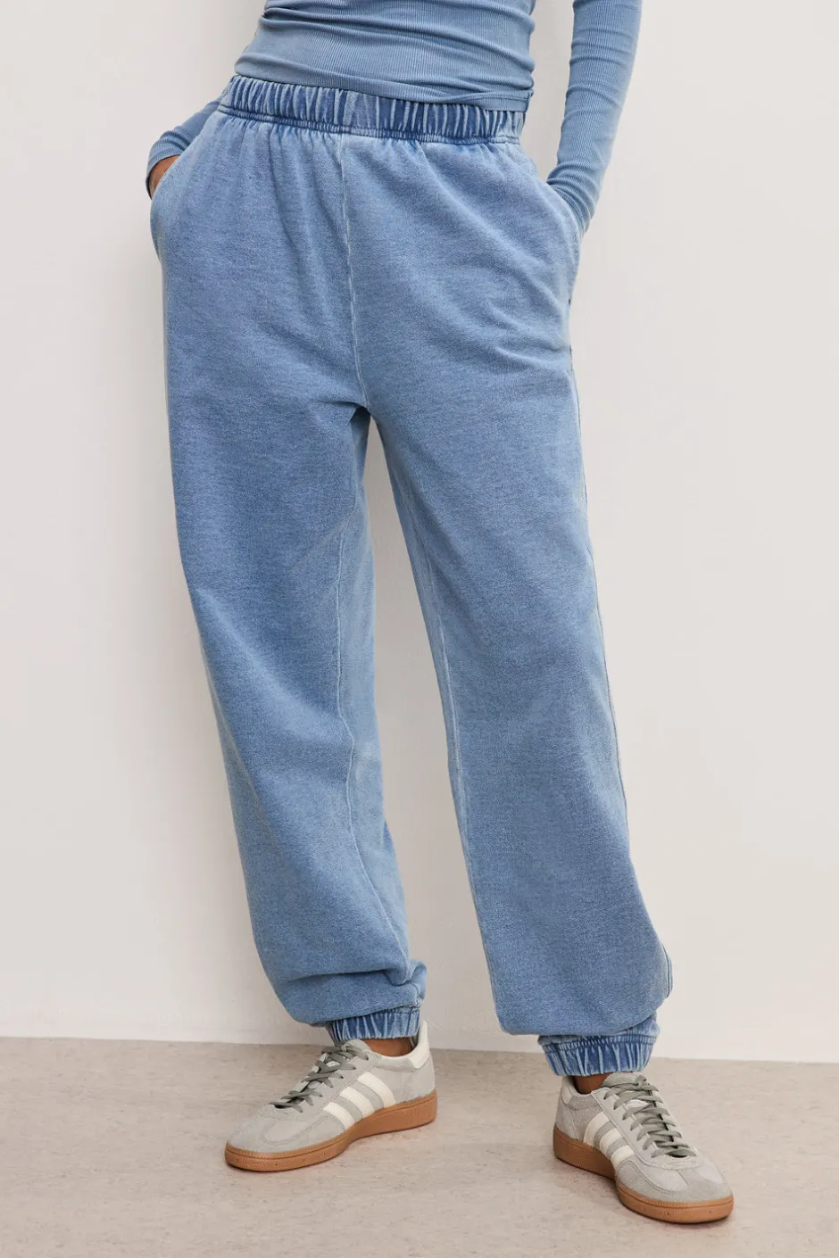 Good American Pants | Sweats<JEANIUS SWEATPANTS Indigo376