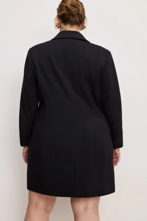 Good American Dresses<PONTE EMBELLISHED BLAZER DRESS Black001