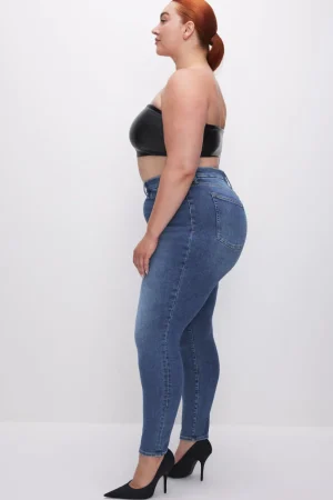 Good American Pants<POWER STRETCH PULL-ON SKINNY JEANS Indigo490