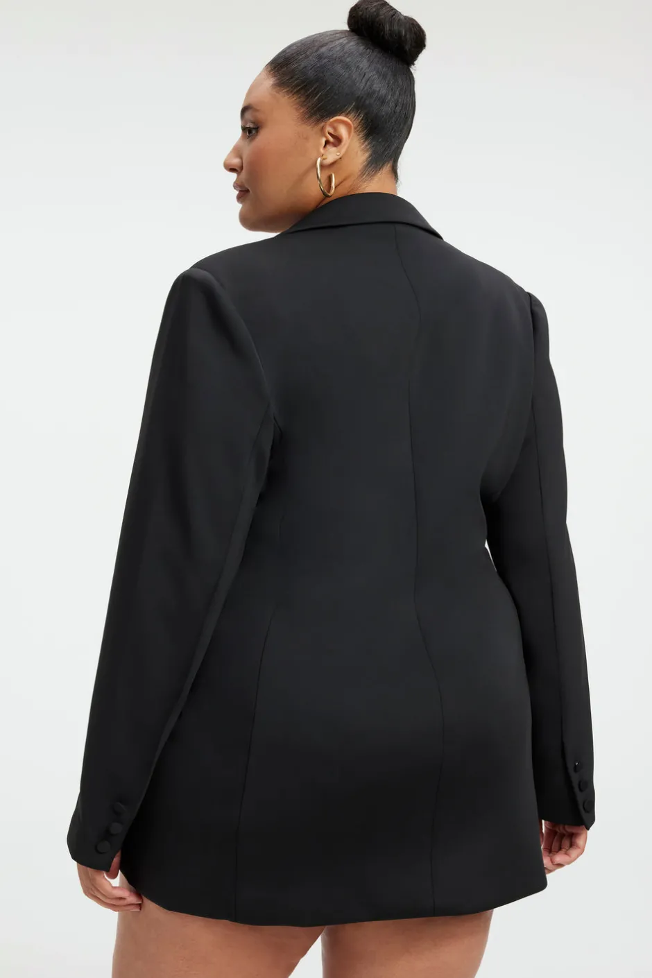 Good American Dresses<SCUBA BLAZER DRESS Black001