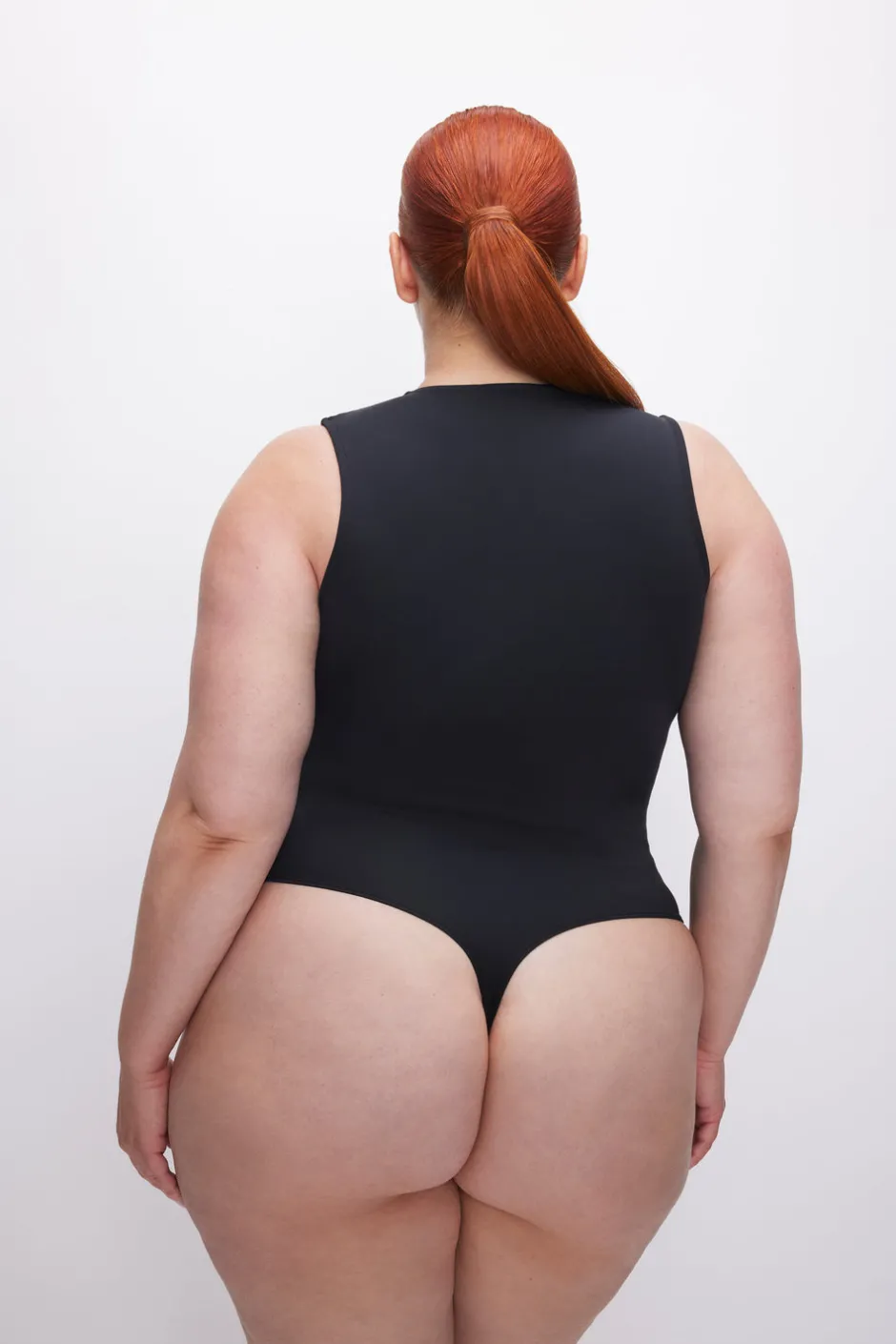 Good American Bodysuits<SCUBA DEEP V TANK BODYSUIT Black001