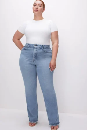 Good American Bodysuits<SCUBA TEE BODYSUIT White001