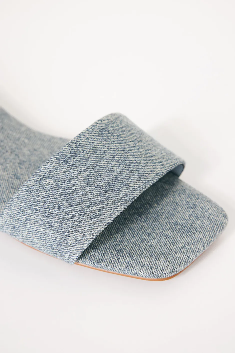 Good American Shoes<SLIDE SANDAL Indigo002