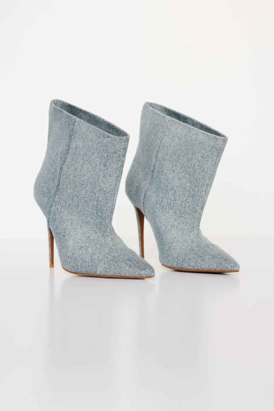 Good American Shoes<SLOUCHY ANKLE BOOT Indigo002