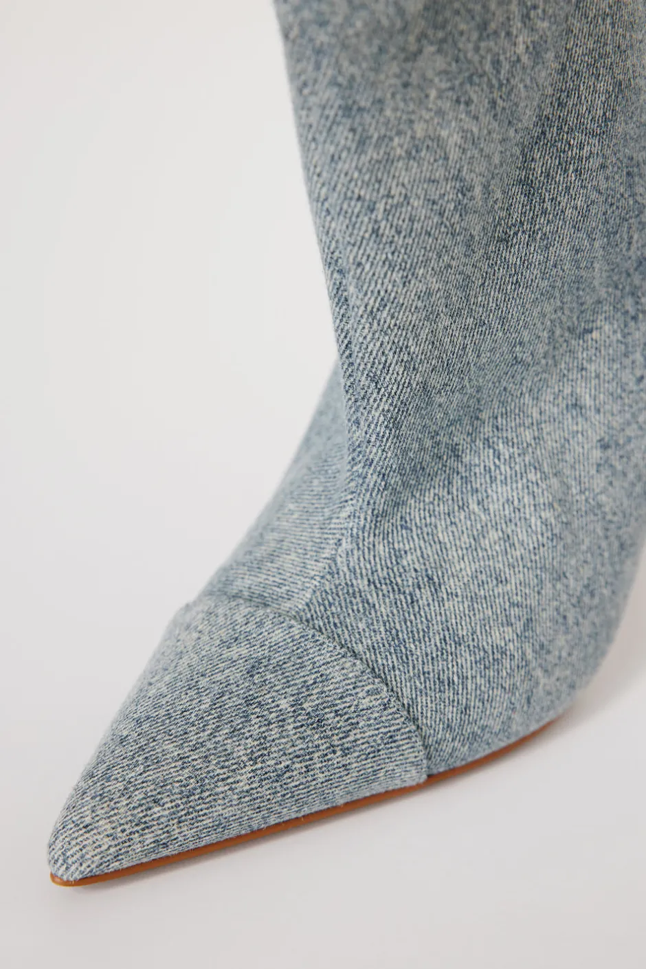 Good American Shoes<SLOUCHY ANKLE BOOT Indigo002