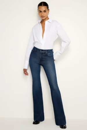 Good American Bootcut & Flare | High-Rise<SOFT-TECH GOOD CLASSIC SLIM BOOTCUT JEANS Indigo700