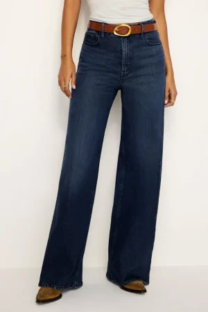 Good American Relaxed | Wide Leg<SOFT-TECH GOOD SKATE WIDE JEANS Indigo516
