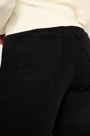 Good American Wide Leg<SOFT-TECH GOOD WAIST PALAZZO JEANS Black344