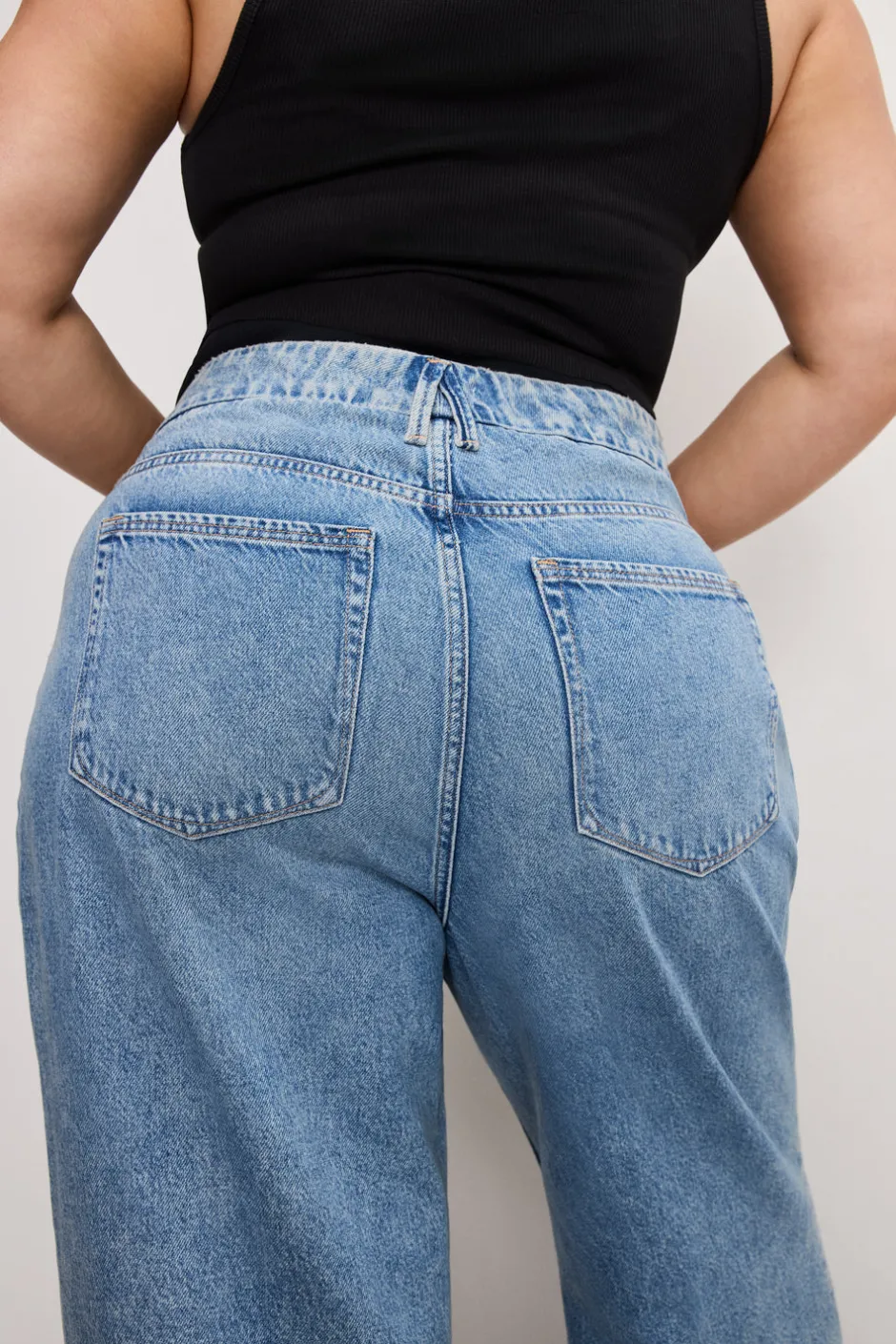 Good American Relaxed | Wide Leg<WIDE LEG SOLUTION JEANS Indigo739