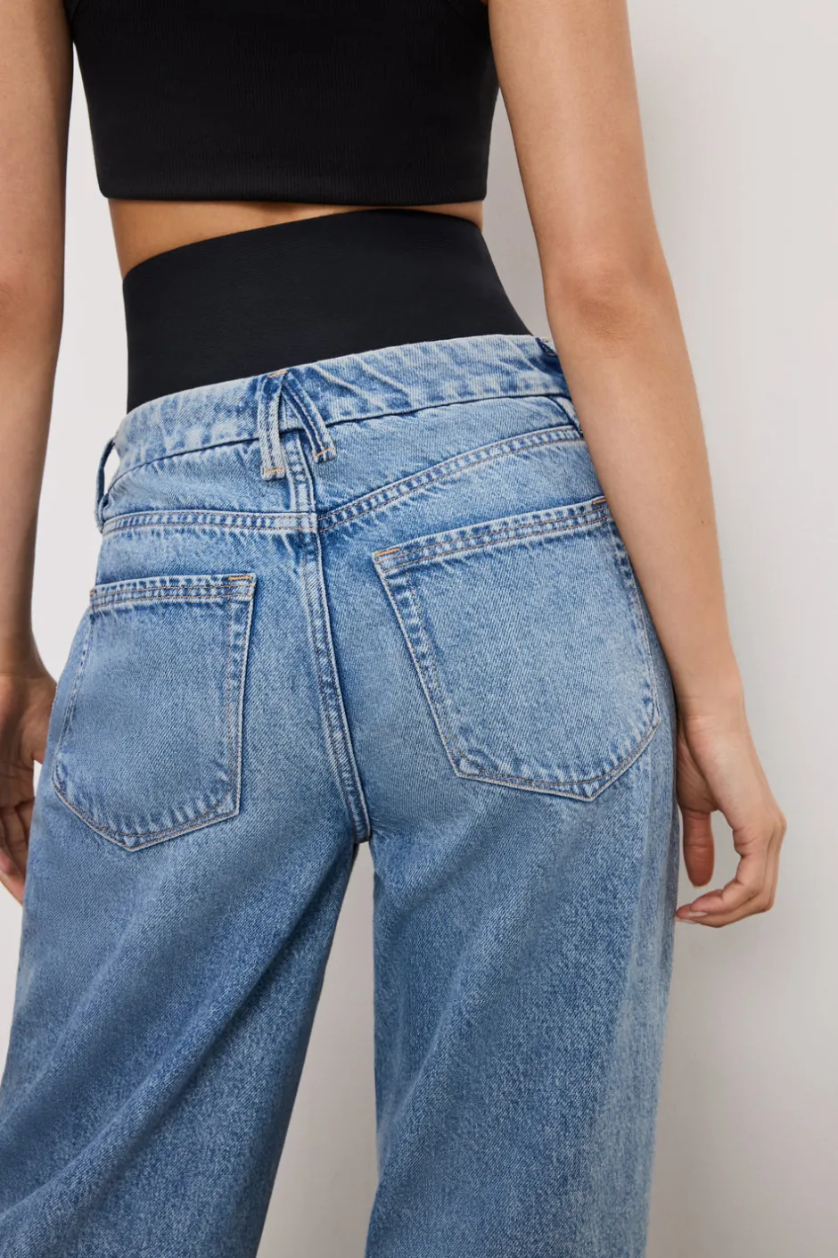 Good American Relaxed | Wide Leg<WIDE LEG SOLUTION JEANS Indigo739